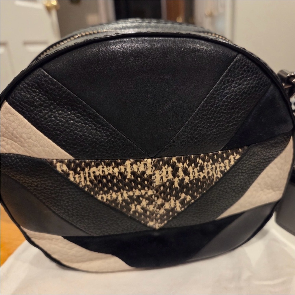 Coach 1941 Canteen Crossbody Bag With Patchwork And Snakeskin Detail